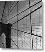 Brooklyn Bridge Iii Metal Print