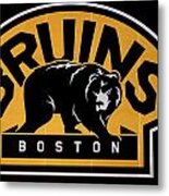 Bruins In Boston Metal Print