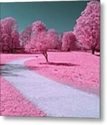 Bubblegum Bliss Metal Print