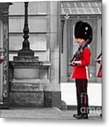 Buckingham Palace Guards Metal Print