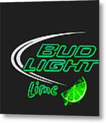 Bud Light Lime 2 Metal Print