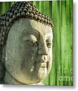 Buddha - Bamboo Metal Print