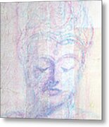 Buddhist Queen Of Long Ago Metal Print