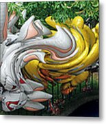 Bugs And Tweety Metal Print