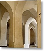 Bukhara Great Mosque Pillars Metal Print