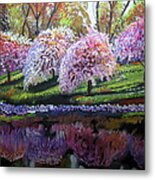 By The Lake Metal Print