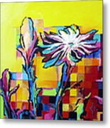 Cactus Blossom Metal Print