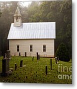 Cades Cove Methodist Church Metal Print