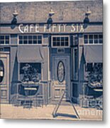 Cafe Fifty Six Middletown Connecticut Metal Print