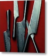 Calphalon Katana Series Knife Set Metal Print