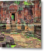 Cambodia, Siem Reap Province, View Metal Print