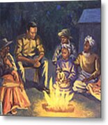 Campfire Stories Metal Print