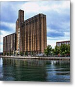 Canada Malting Silos Metal Print