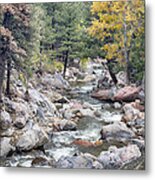 Canyon Creek Touch Of Gold Metal Print