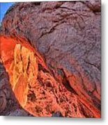 Canyonlands Orange Band Metal Print