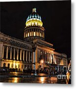 Capitolio Habanero Metal Print