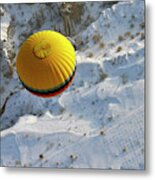 Cappadocia & Balloon Metal Print