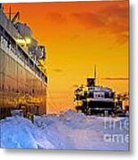 Car Ferries Metal Print