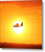 Cargo In Sun Metal Print