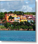 Caribbean Colors Metal Print