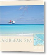 Caribbean Sea Metal Print