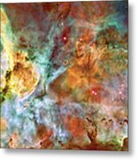 Carina Nebula - Interpretation 1 Metal Print