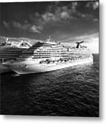 Carnival Dream Cruise Ship Metal Print
