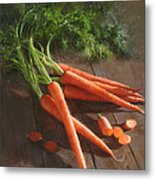 Carrots Metal Print