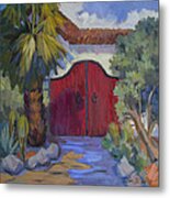 Casa Tecate Gate 2 Metal Print