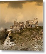 Castle Ruins Metal Print