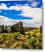 Cattle Loader Metal Print