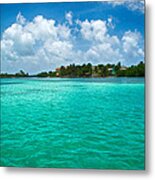 Caulker Cay Belize Metal Print