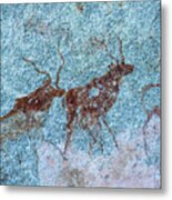 Cave Painting Of Kudu Metal Print
