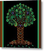 Celtic Tree Of Life Metal Print