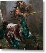 Centaur Token Metal Print