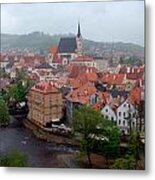 Cesky Krumlov I Metal Print