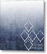 Chambray Ombre Metal Print