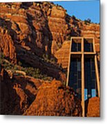 Chapel At Sedona Metal Print