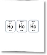 Chemistry - Ho Ho Ho Metal Print