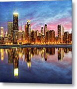 Chicago Metal Print