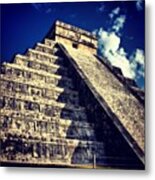 Chichen Itza #mayan #ruins Metal Print