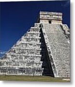 Chichen Itza Mayan Ruins Yucatan Peninsula Mexico Metal Print
