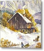 A Winter Wonderland Part 1 Metal Print