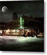 Christmas In Grand Lake Colorado Metal Print