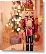 Christmas Nutcracker Metal Print