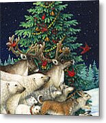 Christmas Parade Metal Print