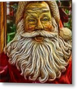 Christmas - Santa Claus Metal Print