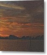 Christmas Sunset 2 Metal Print