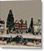 Christmas Village Metal Print