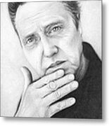 Christopher Walken Metal Print